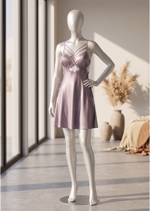 Grace Satin Babydoll
