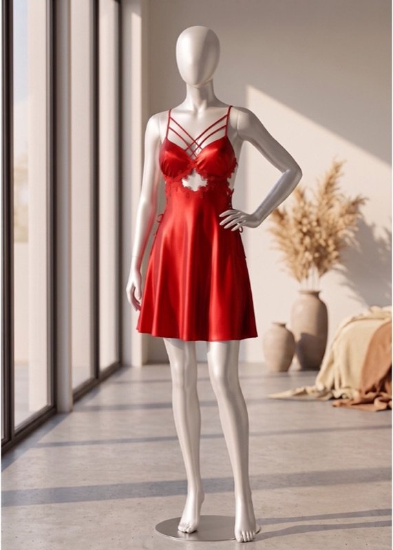 Grace Satin Babydoll